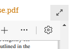 This image shows the options available in a PDF viewer software or website, including buttons or icons for opening a file, adding annotations or comments, accessing settings or preferences, and potentially other functionalities related to viewing and manipulating PDF documents. (Captioned by AI)