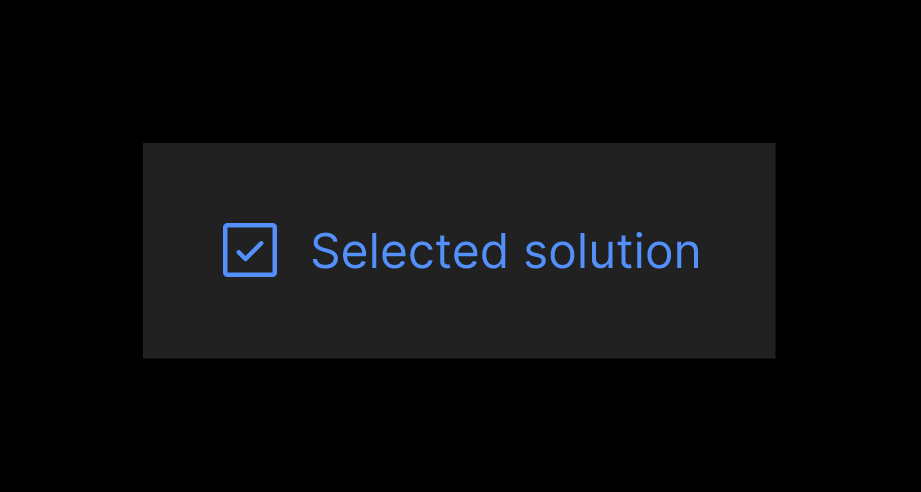 Deselect Solution Hover and Selection demo